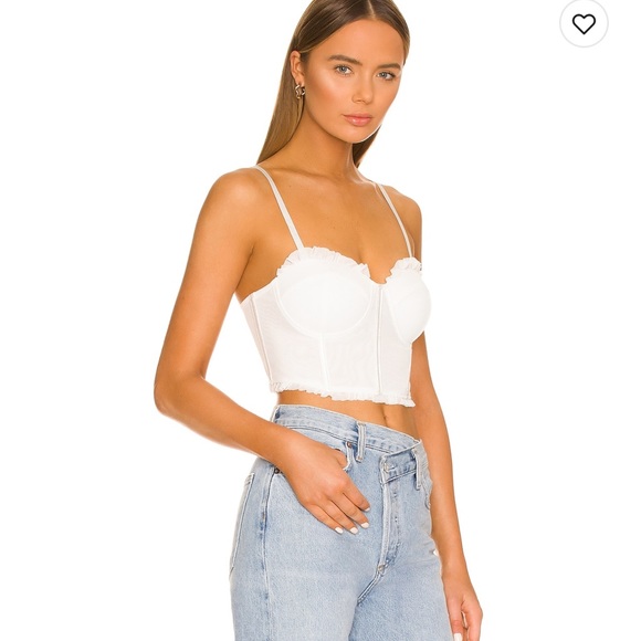 Revolve Super Down Ruffled Top - Picture 2 of 6